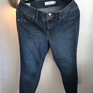 Torrid Super Stretch Dark Wash Jeggings, 12 Short